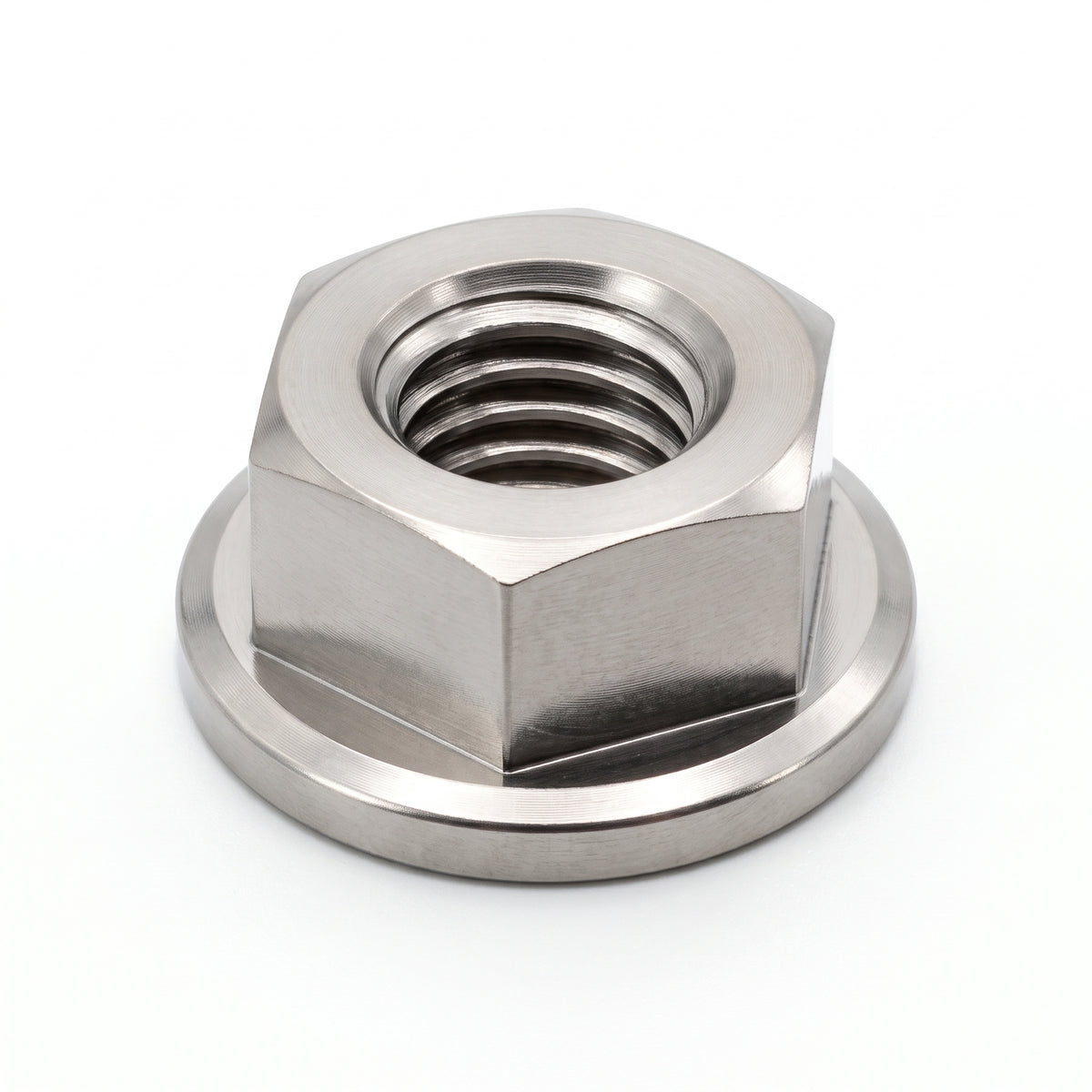 TiHex titanium zeskantflensmoer