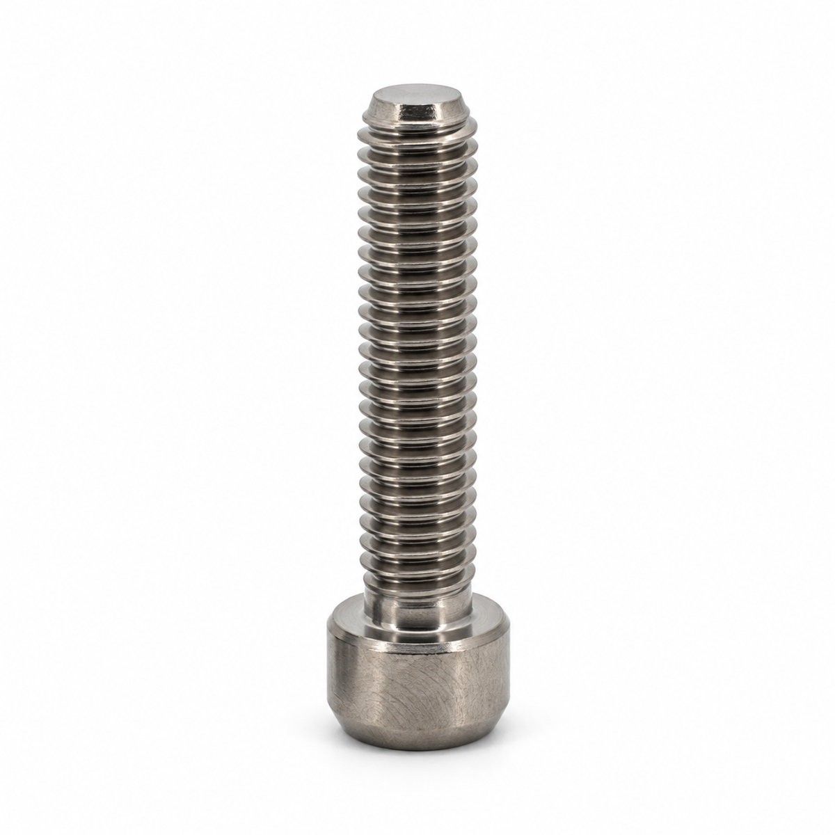 TiHex titanium inbusbout M5 rechtop weergegeven