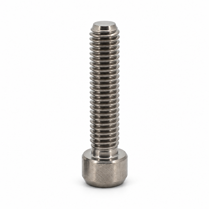 TiHex titanium inbusbout M5 rechtop weergegeven