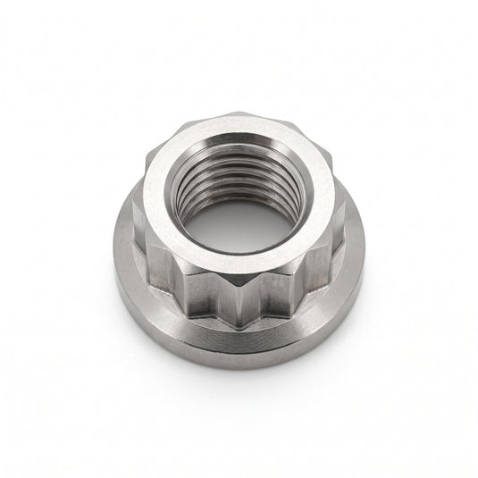 TiHex titanium 12-punts flensmoer M8x1.25