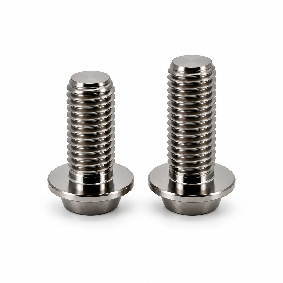 Titanium Low-Profile Torx bouten M10 in twee draaduitvoeringen