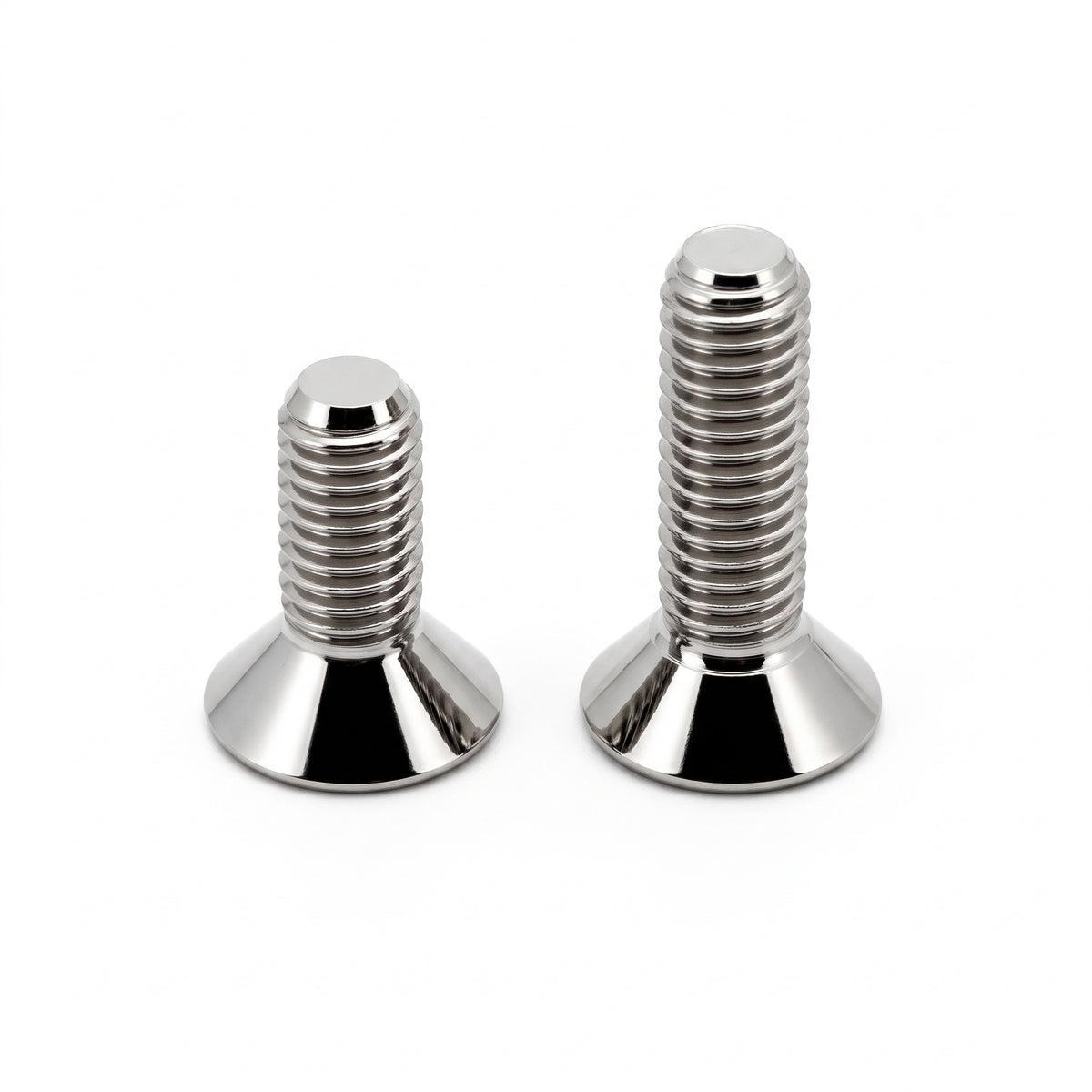 Titanium verzonken inbusbouten M5 in twee lengtes