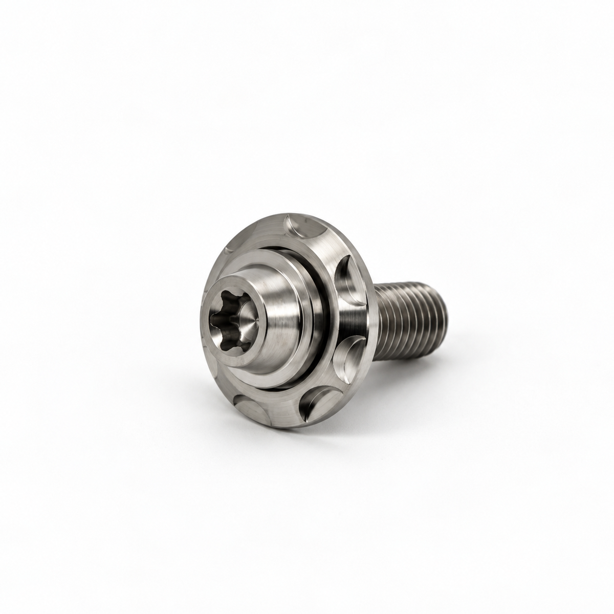 Titanium Low-Profile Torx bout M10 met Step Washer