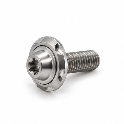TiHex titanium Low-Profile Torx bout met Step Washer