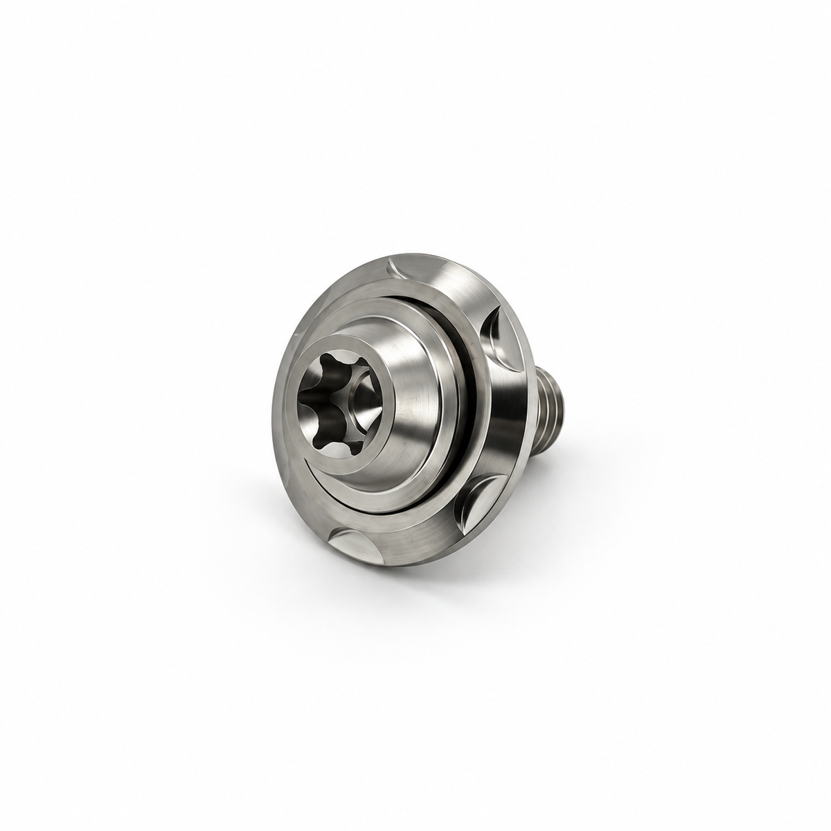 Titanium Low-Profile Torx bout M8 met Step Washer