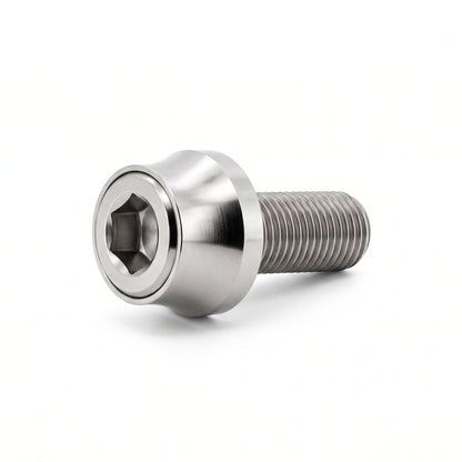 Titanium inbusbout M12x1.25 met Cup Washer