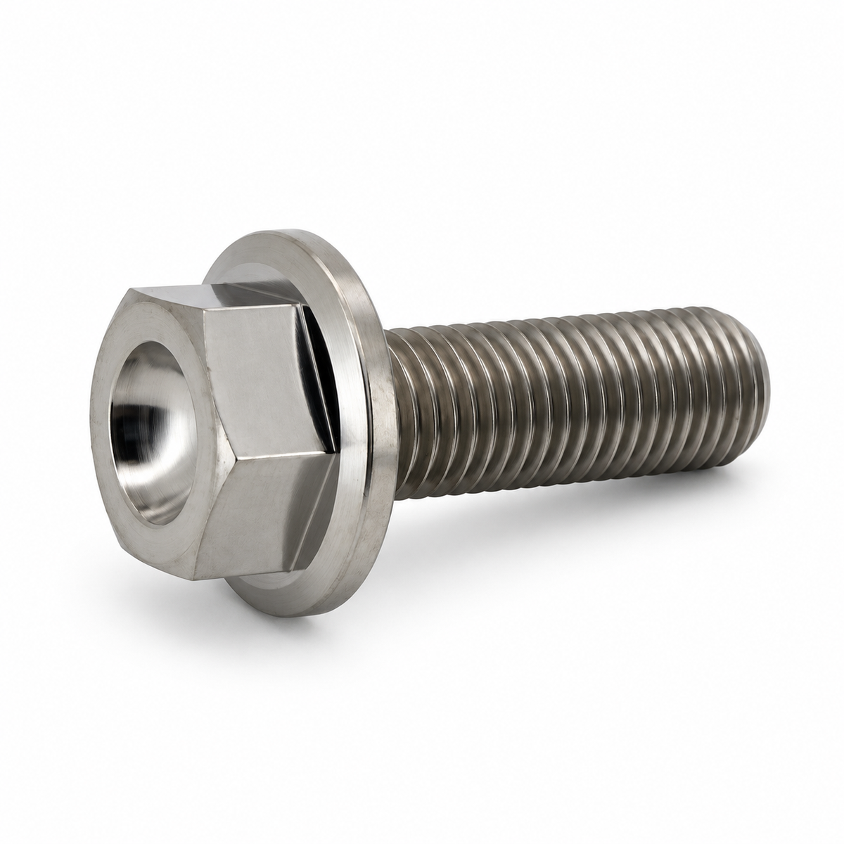 TiHex titanium flensbout M10x1.25
